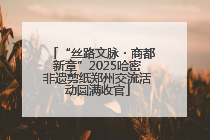 “丝路文脉・商都新章”2025哈密非遗剪纸郑州交流活动圆满收官