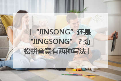 “JINSONG”还是“JINGSONG”？劲松拼音竟有两种写法
