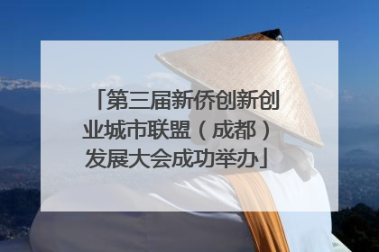 第三届新侨创新创业城市联盟（成都）发展大会成功举办