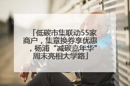 低碳市集联动55家商户，集章换券享优惠，杨浦“减碳嘉年华”周末亮相大学路