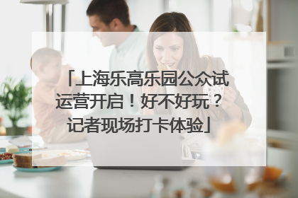 上海乐高乐园公众试运营开启！好不好玩？记者现场打卡体验