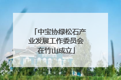 中宝协绿松石产业发展工作委员会在竹山成立