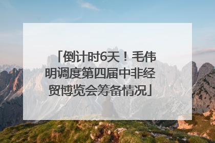 倒计时6天！毛伟明调度第四届中非经贸博览会筹备情况