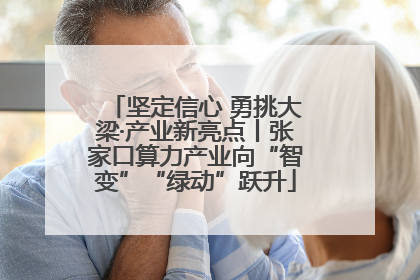 坚定信心 勇挑大梁·产业新亮点丨张家口算力产业向“智变”“绿动”跃升