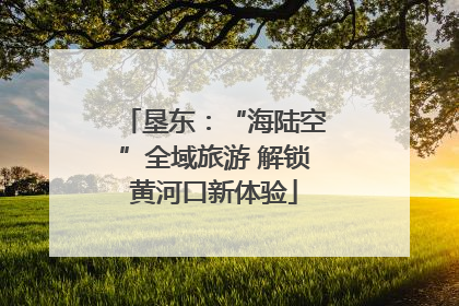 垦东：“海陆空”全域旅游 解锁黄河口新体验