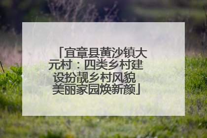 宜章县黄沙镇大元村：四类乡村建设扮靓乡村风貌 美丽家园焕新颜