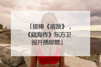 接棒《宿敌》，《藏海传》东方卫视开播即燃