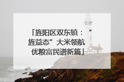 旌阳区双东镇：“旌益态”大米领航 优粮富民谱新篇