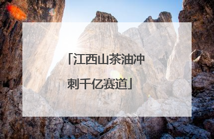 江西山茶油冲刺千亿赛道