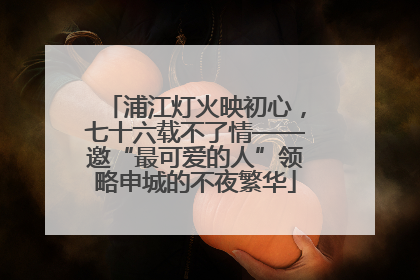 浦江灯火映初心，七十六载不了情——邀“最可爱的人”领略申城的不夜繁华