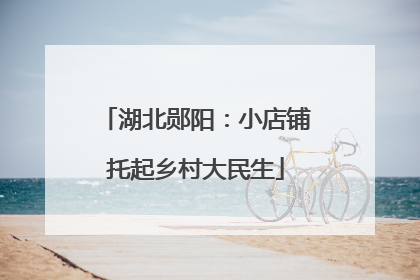 湖北郧阳：小店铺托起乡村大民生