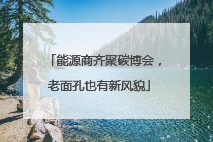 能源商齐聚碳博会，老面孔也有新风貌