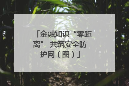 金融知识“零距离” 共筑安全防护网（图）