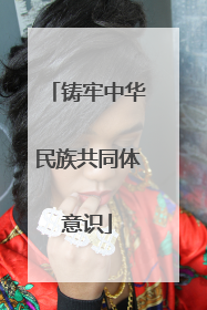 铸牢中华民族共同体意识