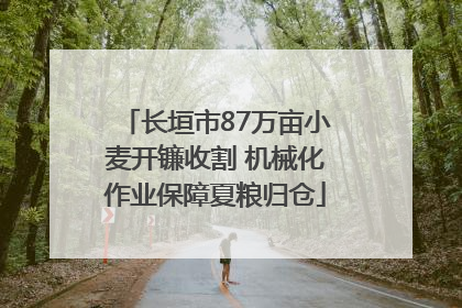 长垣市87万亩小麦开镰收割 机械化作业保障夏粮归仓