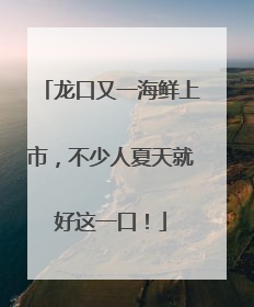 龙口又一海鲜上市，不少人夏天就好这一口！
