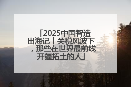 2025中国智造出海记丨关税风波下，那些在世界最前线开疆拓土的人