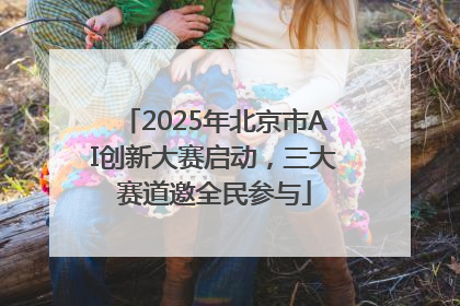 2025年北京市AI创新大赛启动，三大赛道邀全民参与