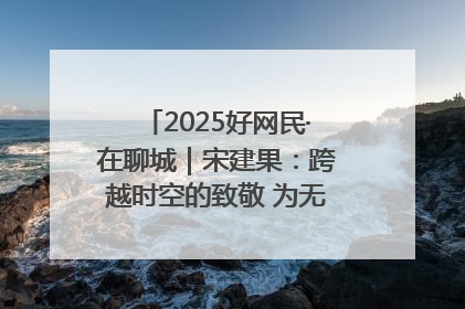2025好网民·在聊城｜宋建果：跨越时空的致敬 为无名烈士“正名”
